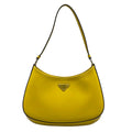 Prada Handbag Cleo Yellow Leather