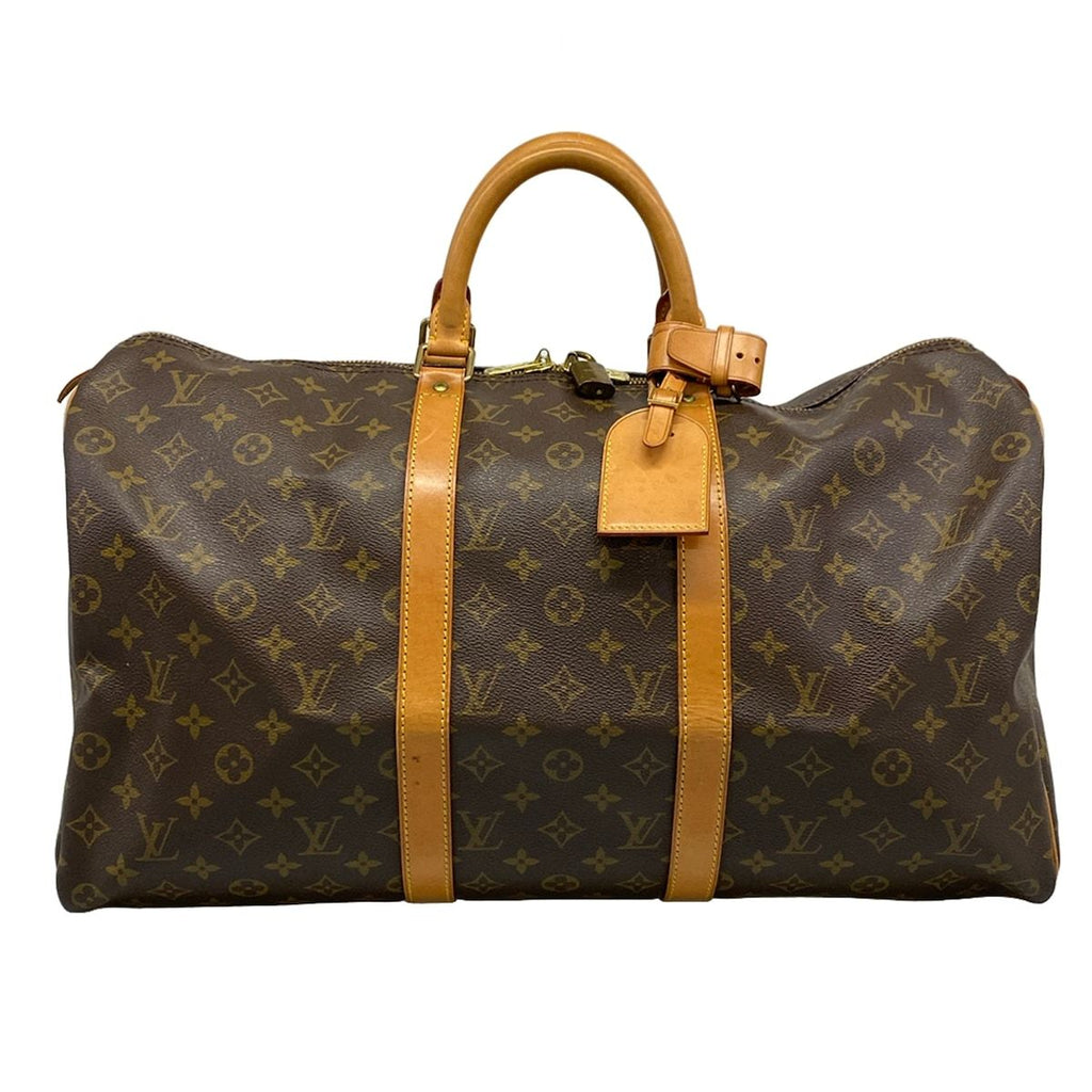 Louis Vuitton Boston Bag Monogram Keepall 50