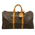 Louis Vuitton Boston Bag Monogram Keepall 50