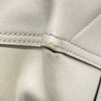 Gucci Tote Bag GG Marmont White Leather — view 6