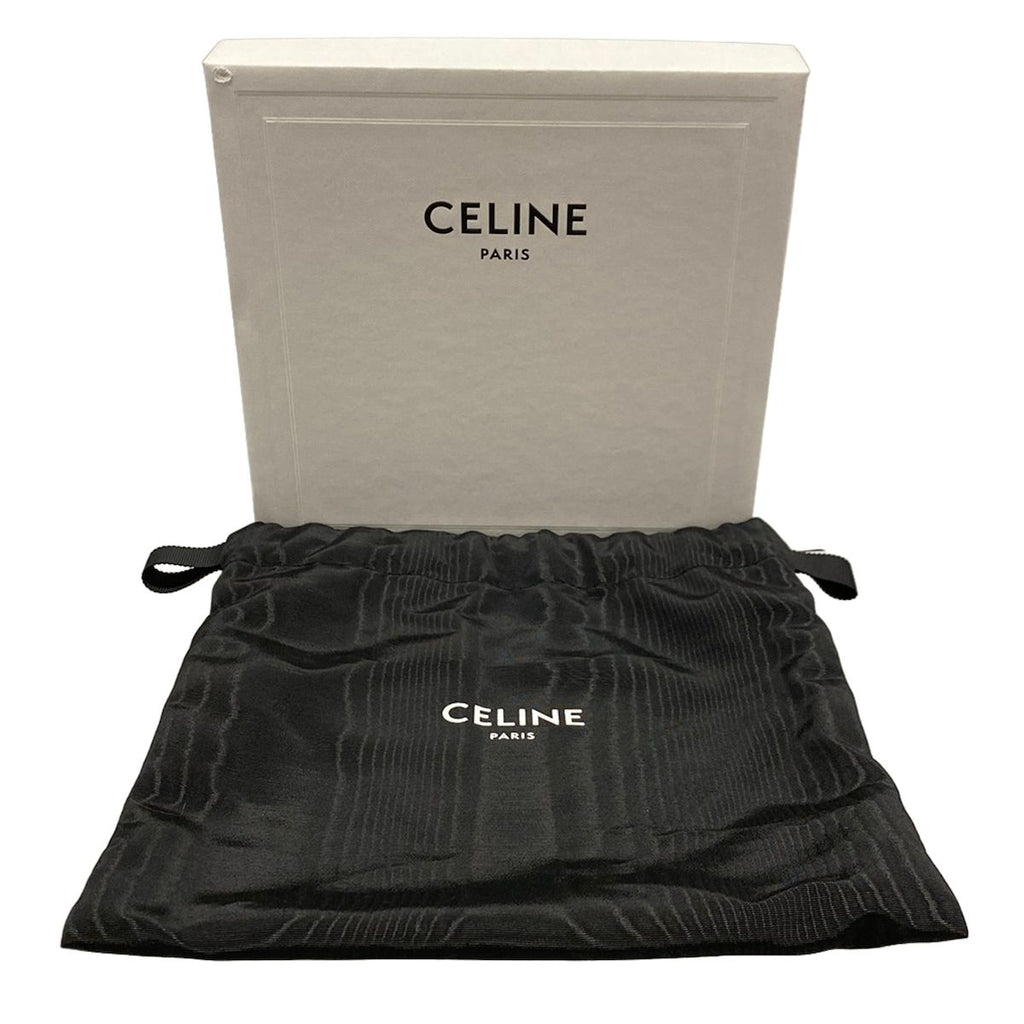 Celine Shoulder Bag Crossbody Oval Purse Cuir Triomphe Pink — view 8