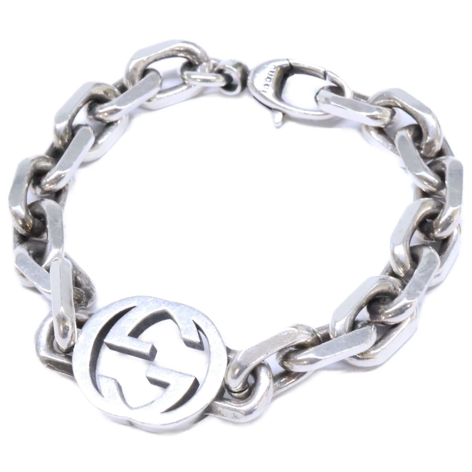 Gucci Interlocking Bracelet Silver