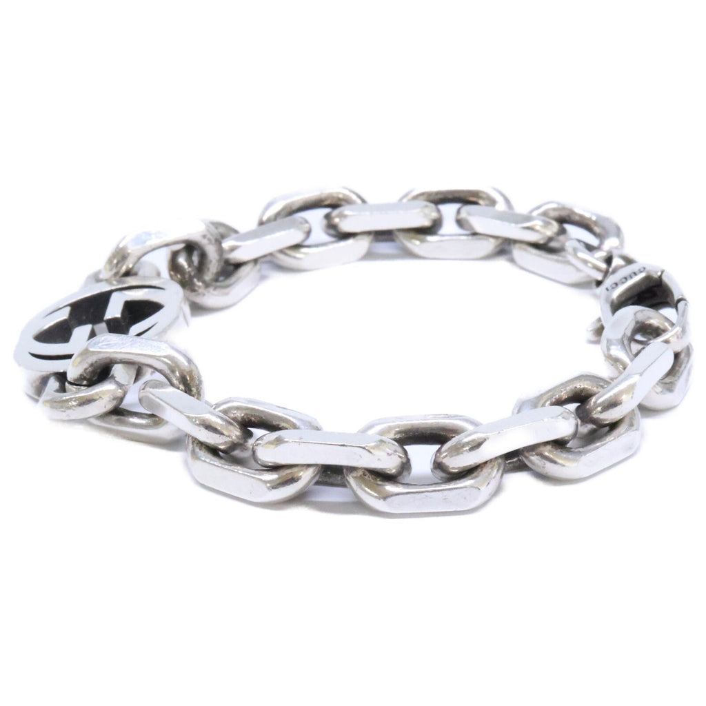 Gucci Interlocking Bracelet Silver — view 3