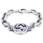 Gucci Interlocking Bracelet Silver — view 2