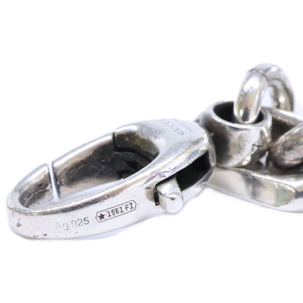 Gucci Interlocking Bracelet Silver — view 8