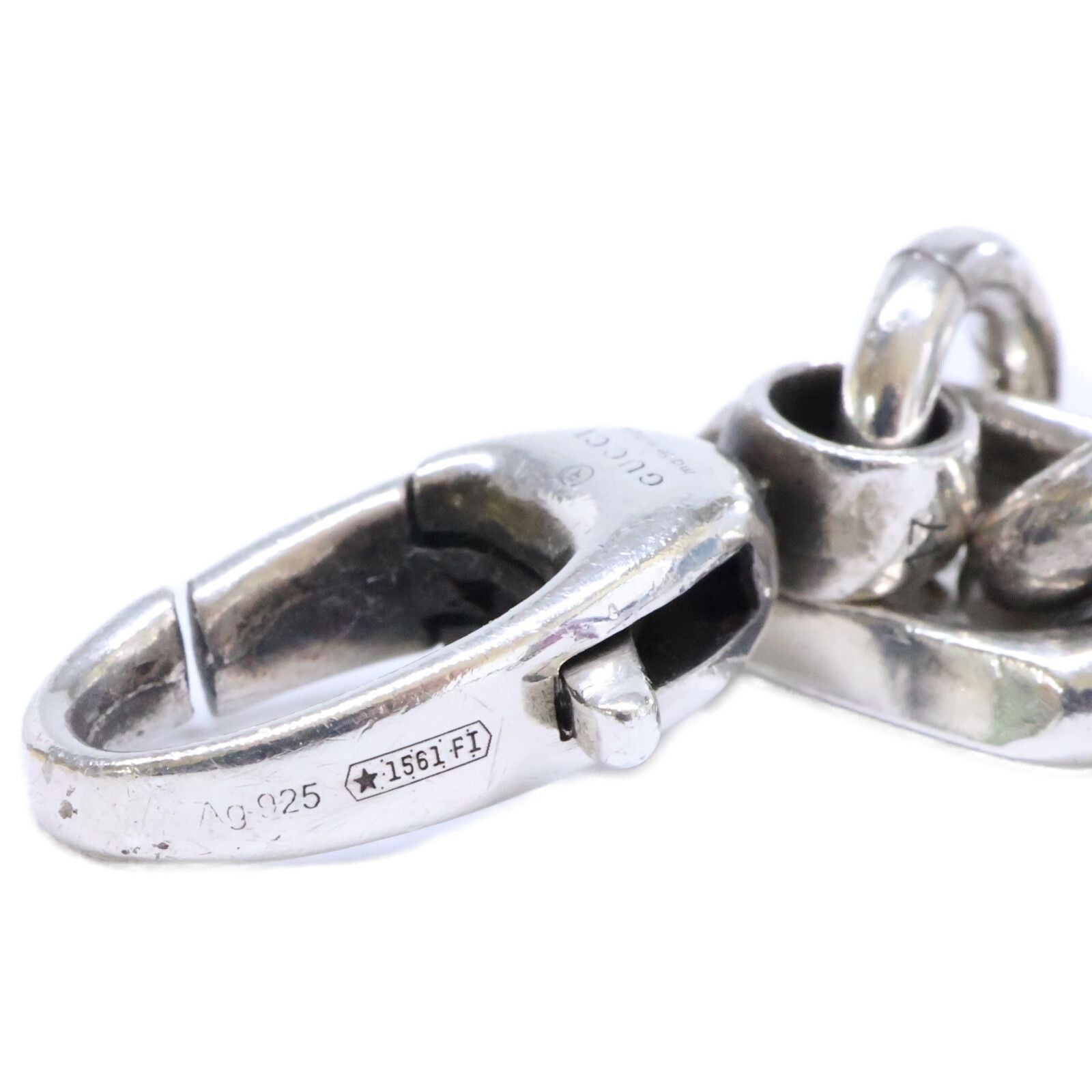 Gucci Interlocking Bracelet Silver — view 8