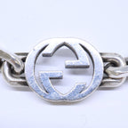 Gucci Interlocking Bracelet Silver — view 5