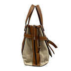 Loewe Tote Bag Gate Top Handle Small Beige Brown — view 2