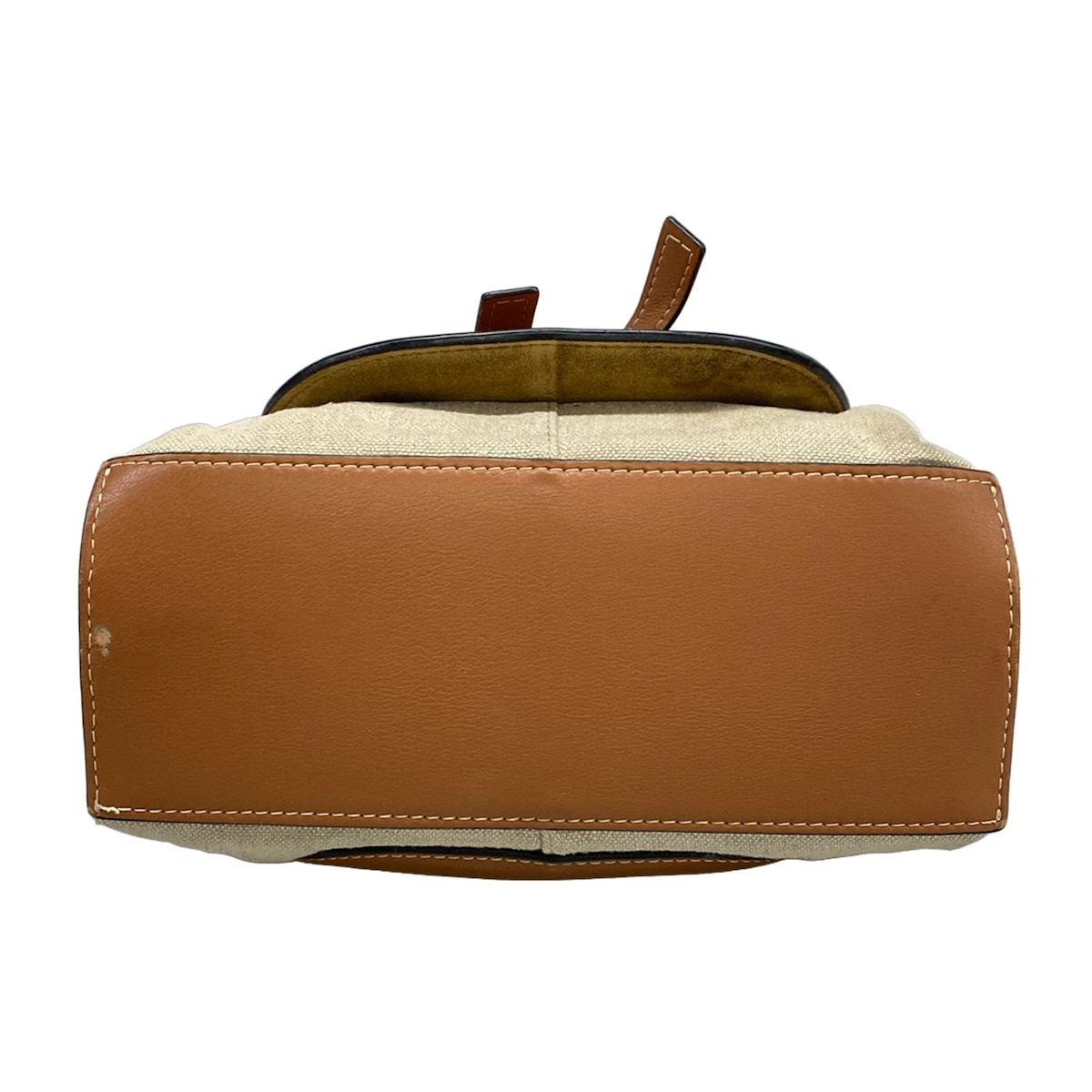 Loewe Tote Bag Gate Top Handle Small Beige Brown — view 5