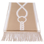 Hermes Mall Harness Pattern Cashmere Scarf — view 3