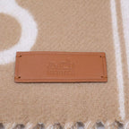 Hermes Mall Harness Pattern Cashmere Scarf — view 5