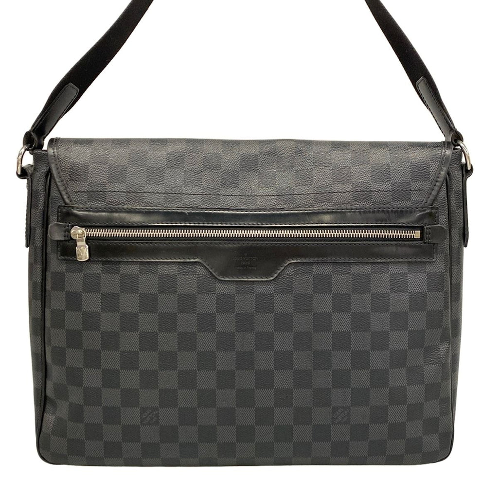 Louis Vuitton Shoulder Bag Damier Graphite Daniel GM — view 3