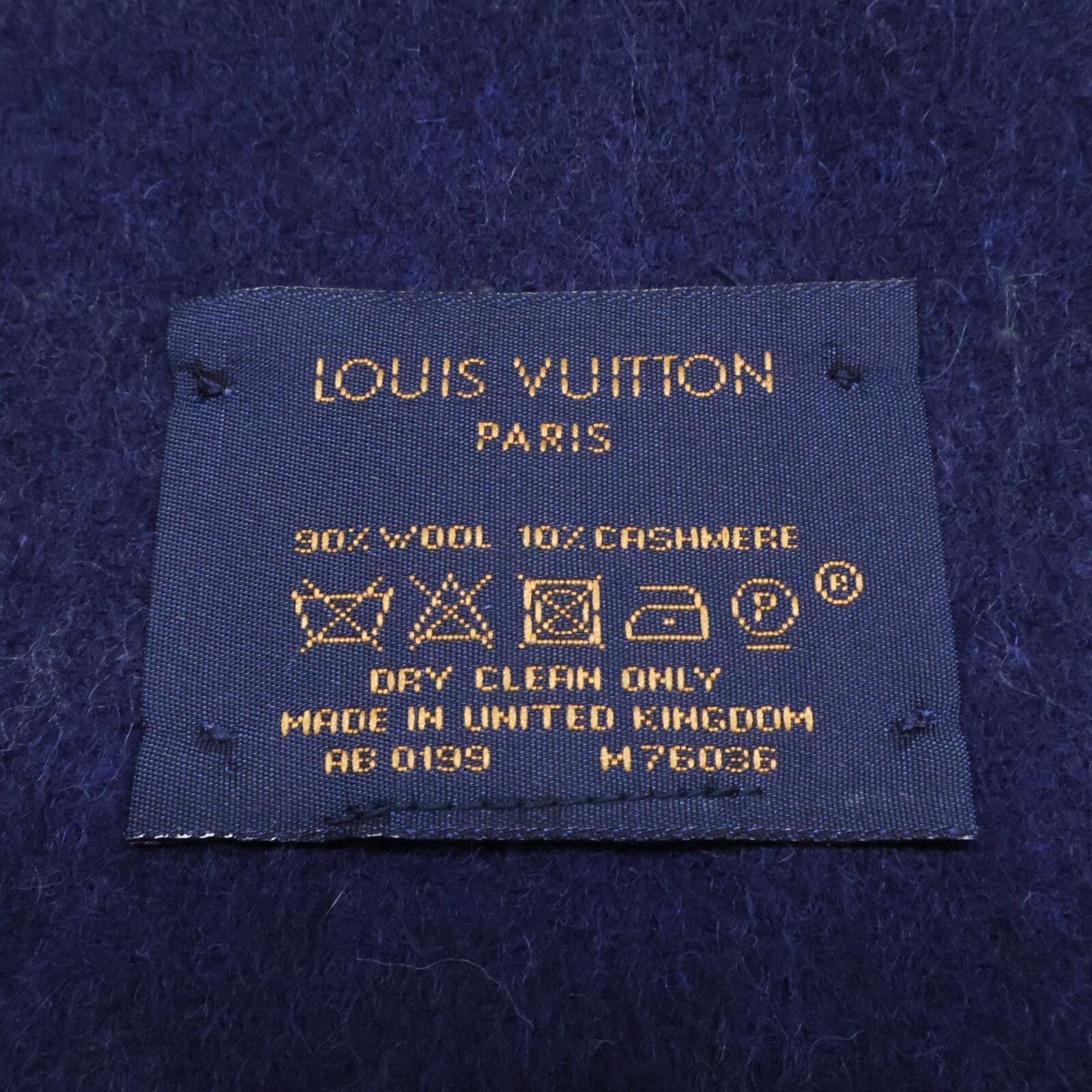 Louis Vuitton Echarpe Check with Cashmere Wool — view 7