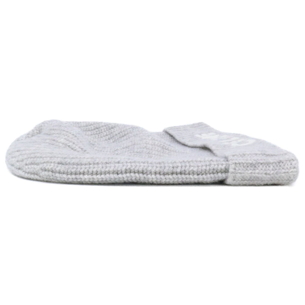 Celine Logo Patch Wool Knit Cap Hat — view 4
