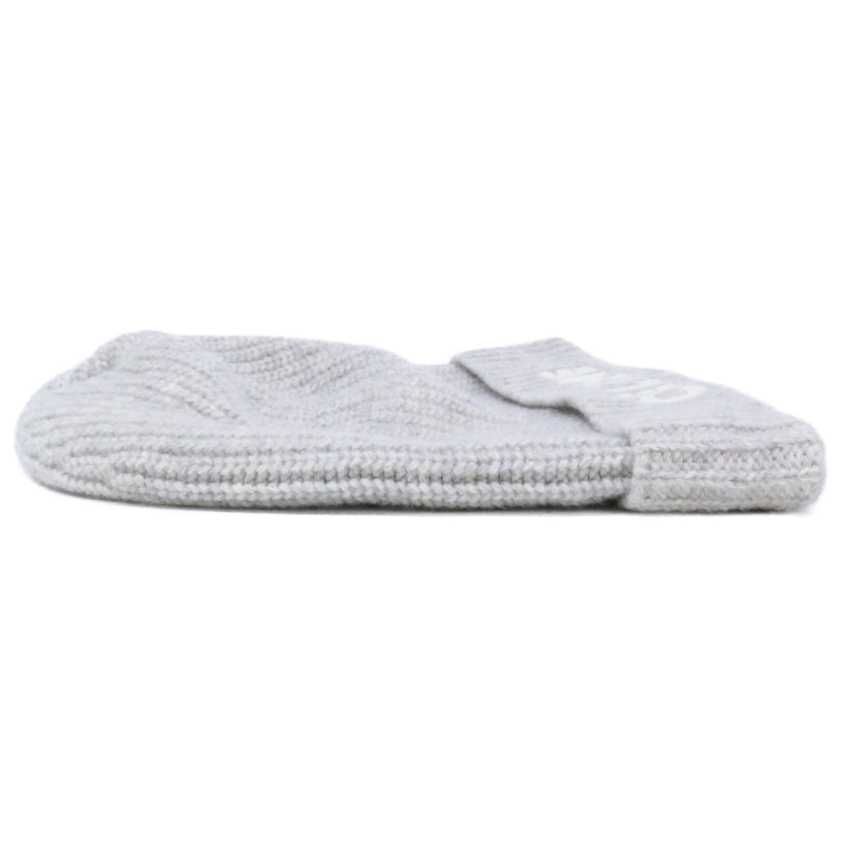 Celine Logo Patch Wool Knit Cap Hat — view 4