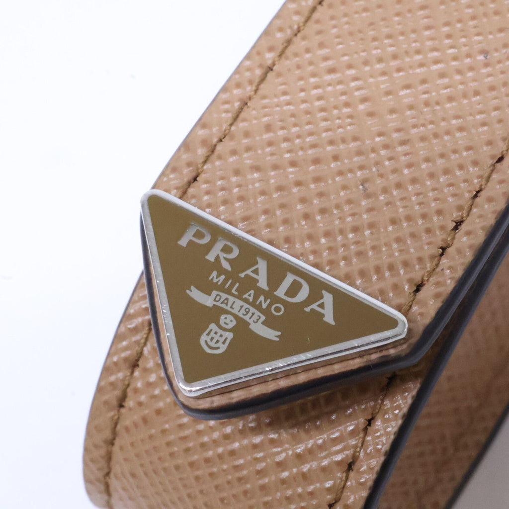 Prada Saffiano Ring Brown — view 7