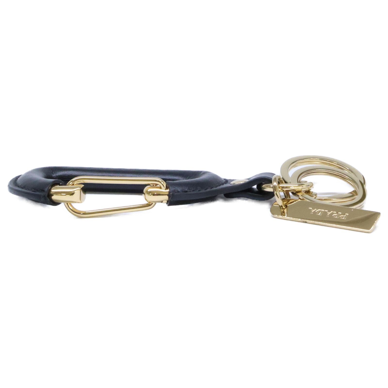 Prada Leather Key Chain Key Holder — view 4