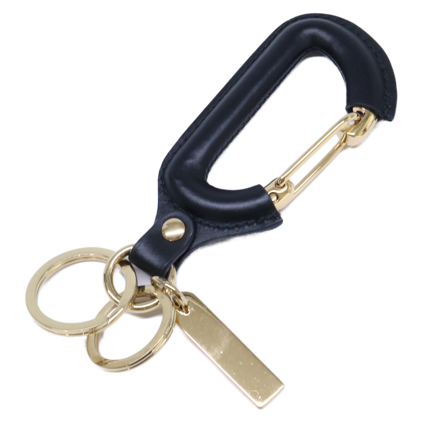 Prada Leather Key Chain Key Holder — view 6