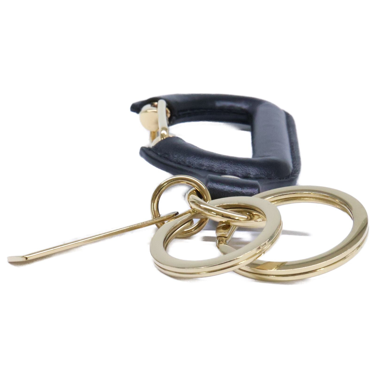 Prada Leather Key Chain Key Holder — view 3