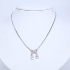 Dior Rhinestone Ribbon Top Chain — view 8