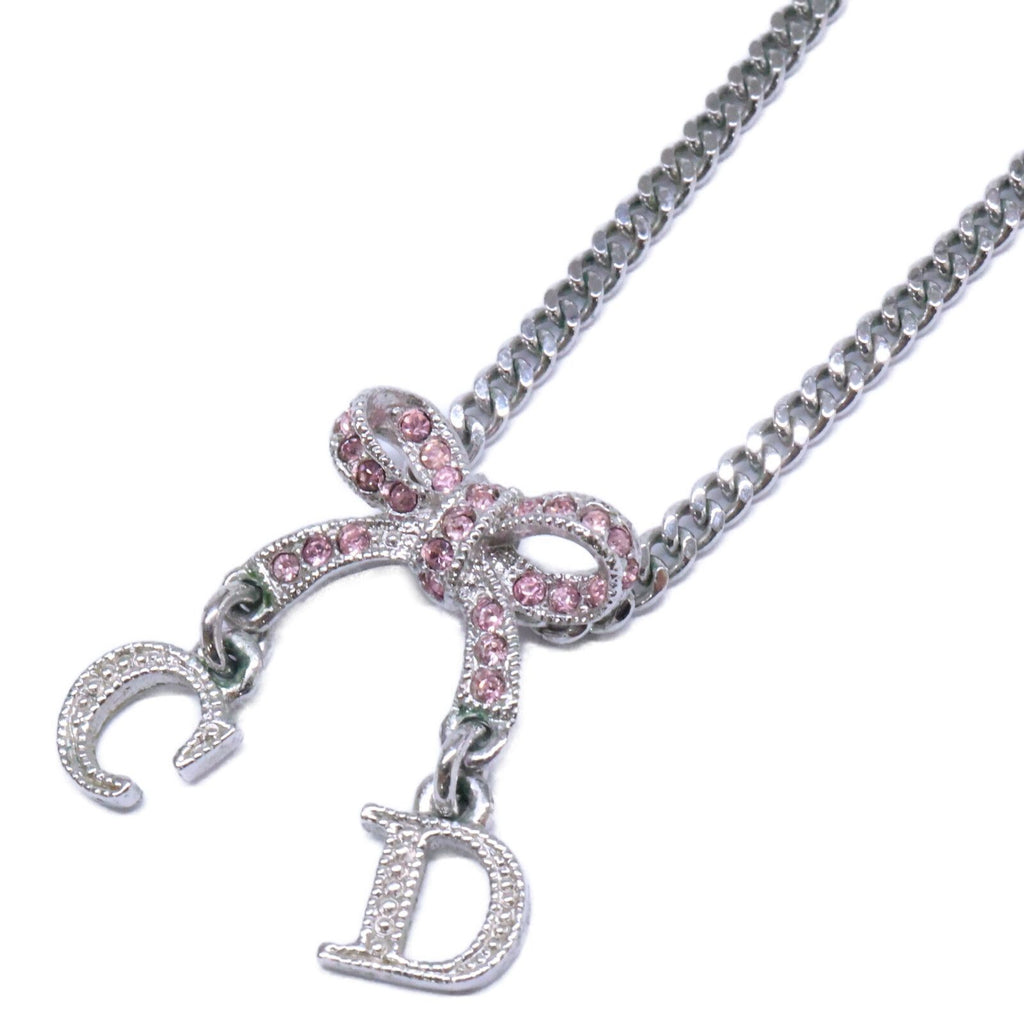 Dior Rhinestone Ribbon Top Chain