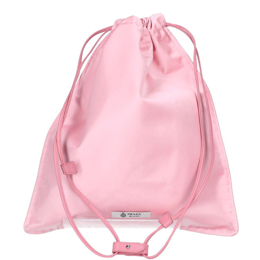 Prada Wish Silk Duchess Drawstring Pouch