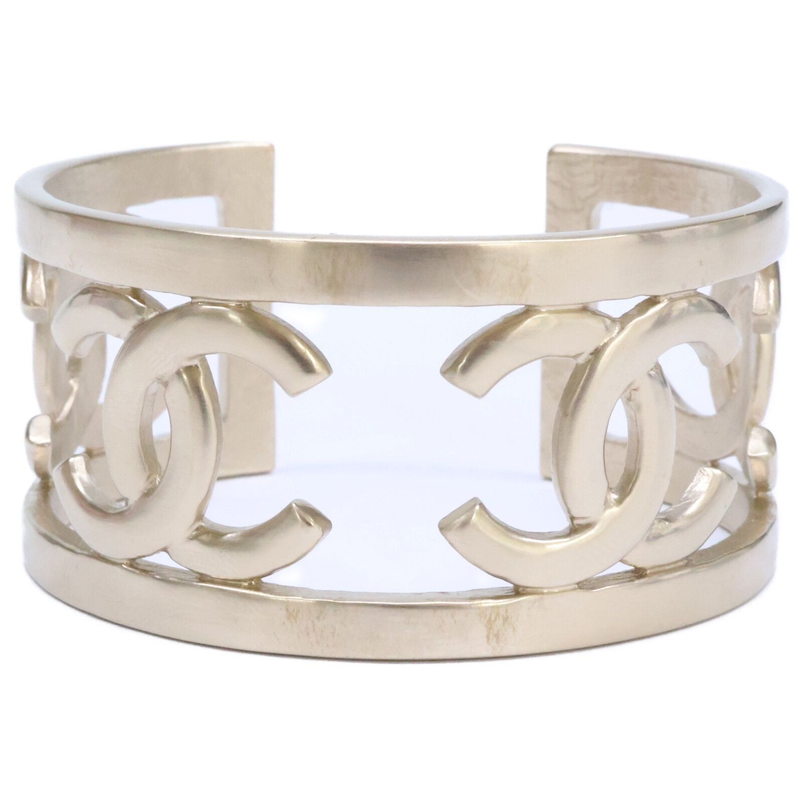 Chanel CC Logo Bangle Bracelet