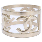 Chanel CC Logo Bangle Bracelet — view 2