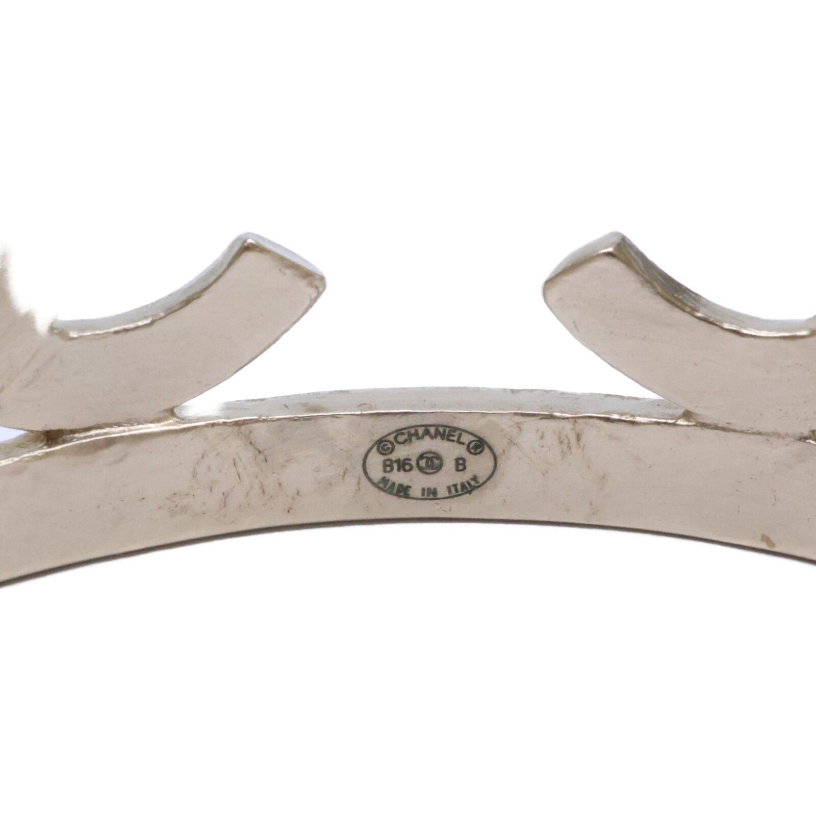 Chanel CC Logo Bangle Bracelet — view 7