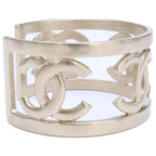Chanel CC Logo Bangle Bracelet — view 4