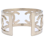 Chanel CC Logo Bangle Bracelet — view 3