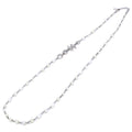 Chanel Rhinestone CC Logo Baroque Pearl Necklace