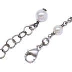 Chanel Rhinestone CC Logo Baroque Pearl Necklace — view 5