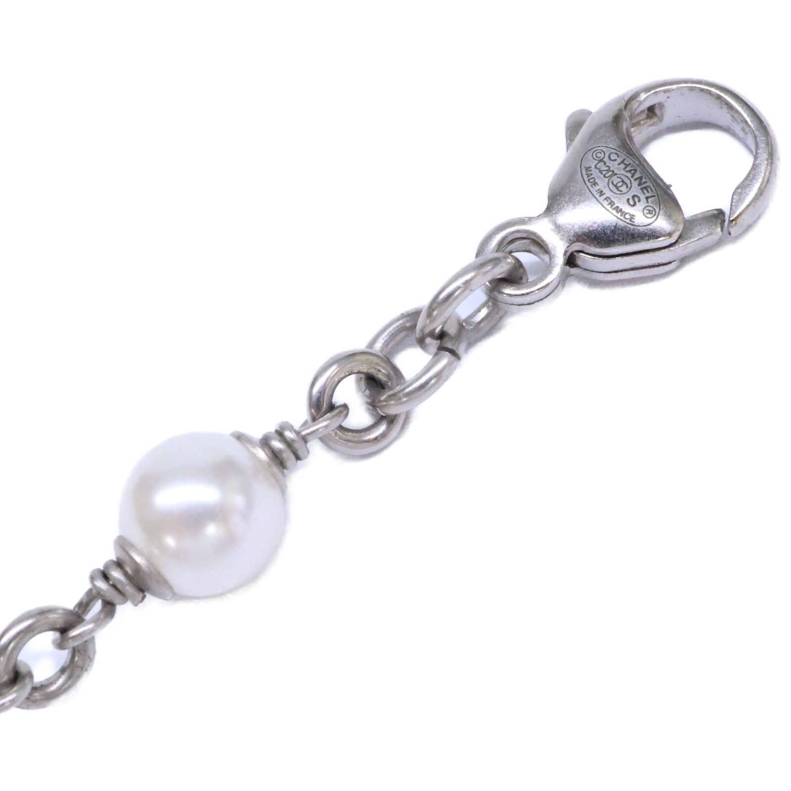 Chanel Rhinestone CC Logo Chain — view 7