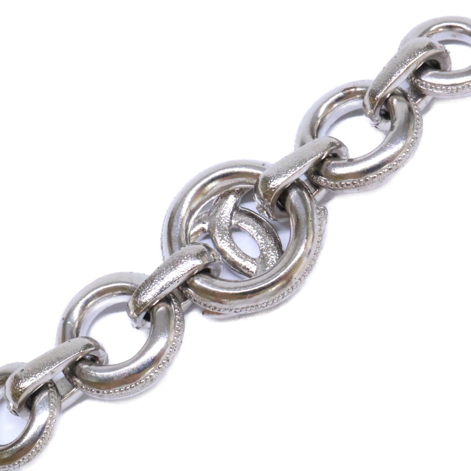 Chanel Rhinestone CC Logo Chain — view 8