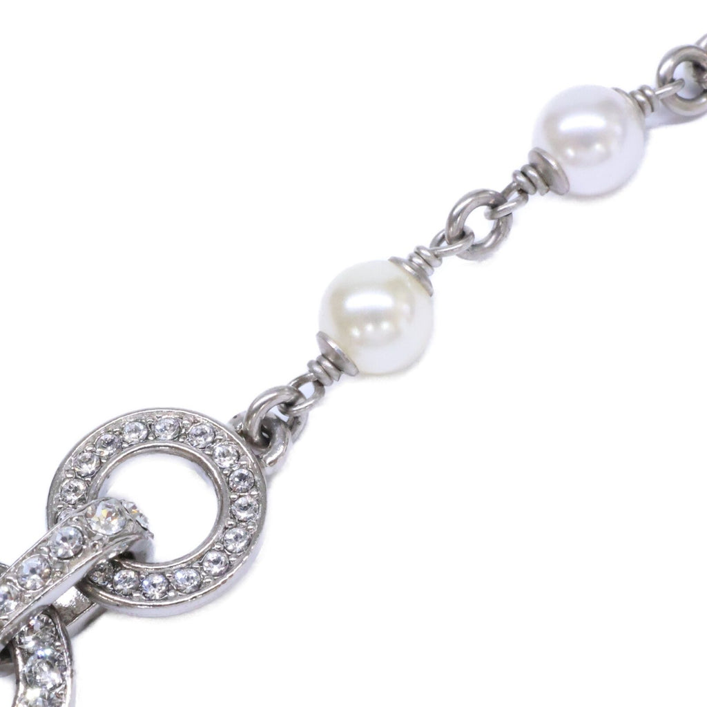 Chanel Rhinestone CC Logo Chain — view 6