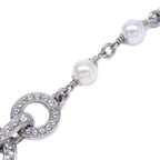Chanel Rhinestone CC Logo Chain — view 6