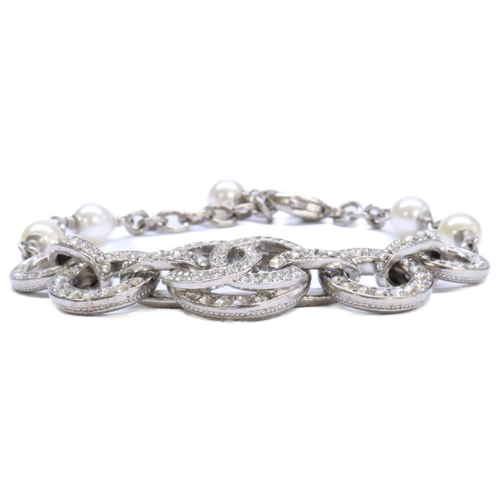 Chanel Rhinestone CC Logo Chain — view 2