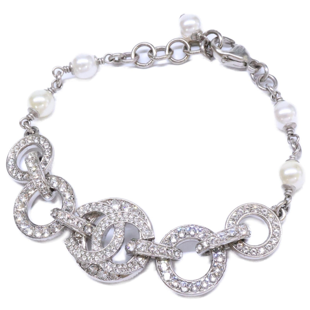 Chanel Rhinestone CC Logo Chain