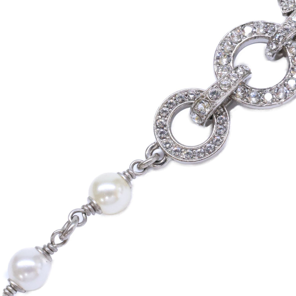 Chanel Rhinestone CC Logo Chain — view 4