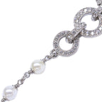 Chanel Rhinestone CC Logo Chain — view 4