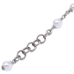 Chanel Rhinestone CC Logo Chain — view 3