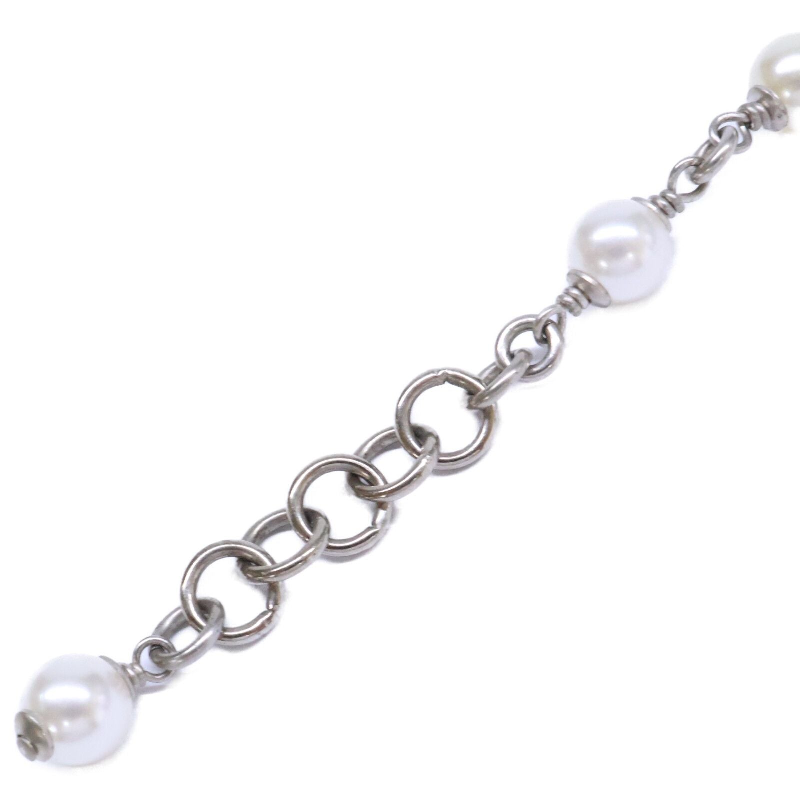 Chanel Rhinestone CC Logo Chain — view 3