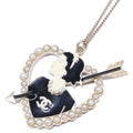 Chanel Coco Pearl Heart & Arrow
