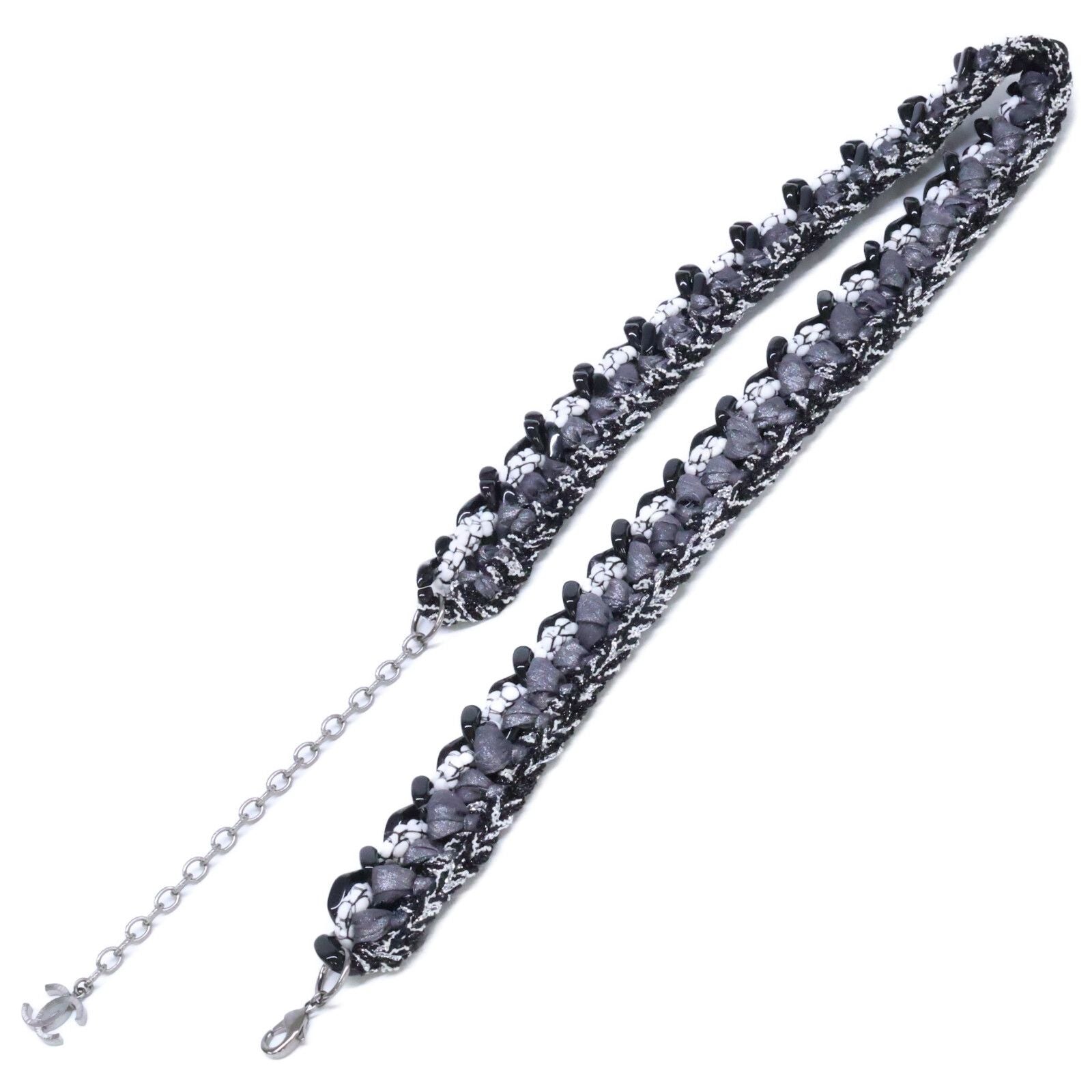 Chanel CC Logo Twee Mix Chain Belt — view 2