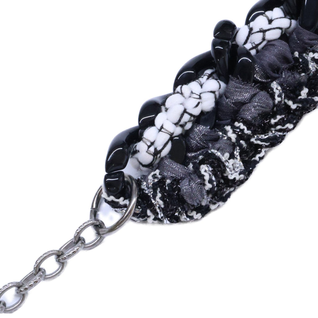 Chanel CC Logo Twee Mix Chain Belt — view 4
