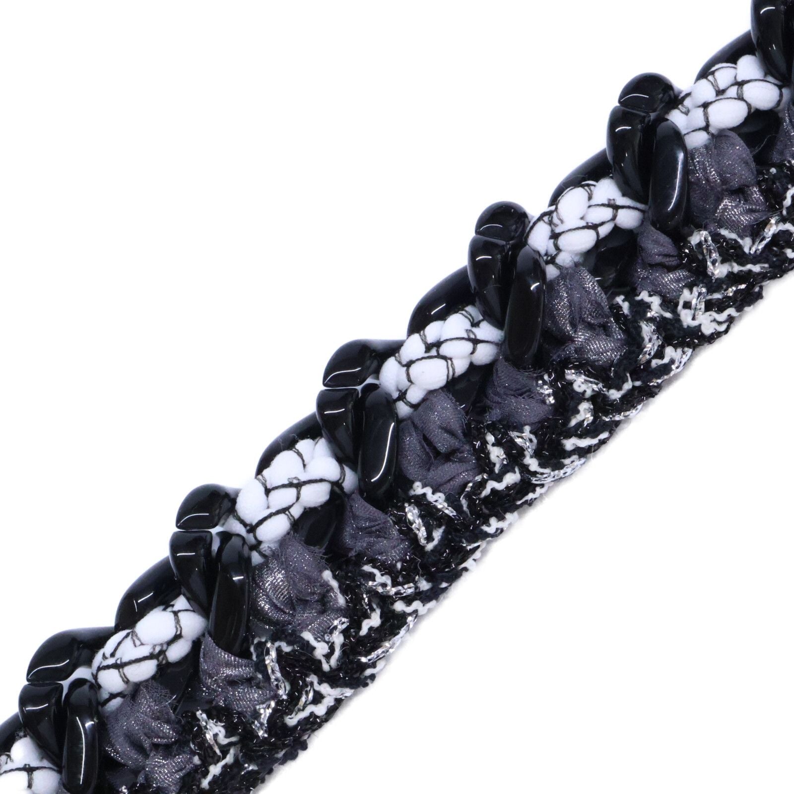 Chanel CC Logo Twee Mix Chain Belt — view 5