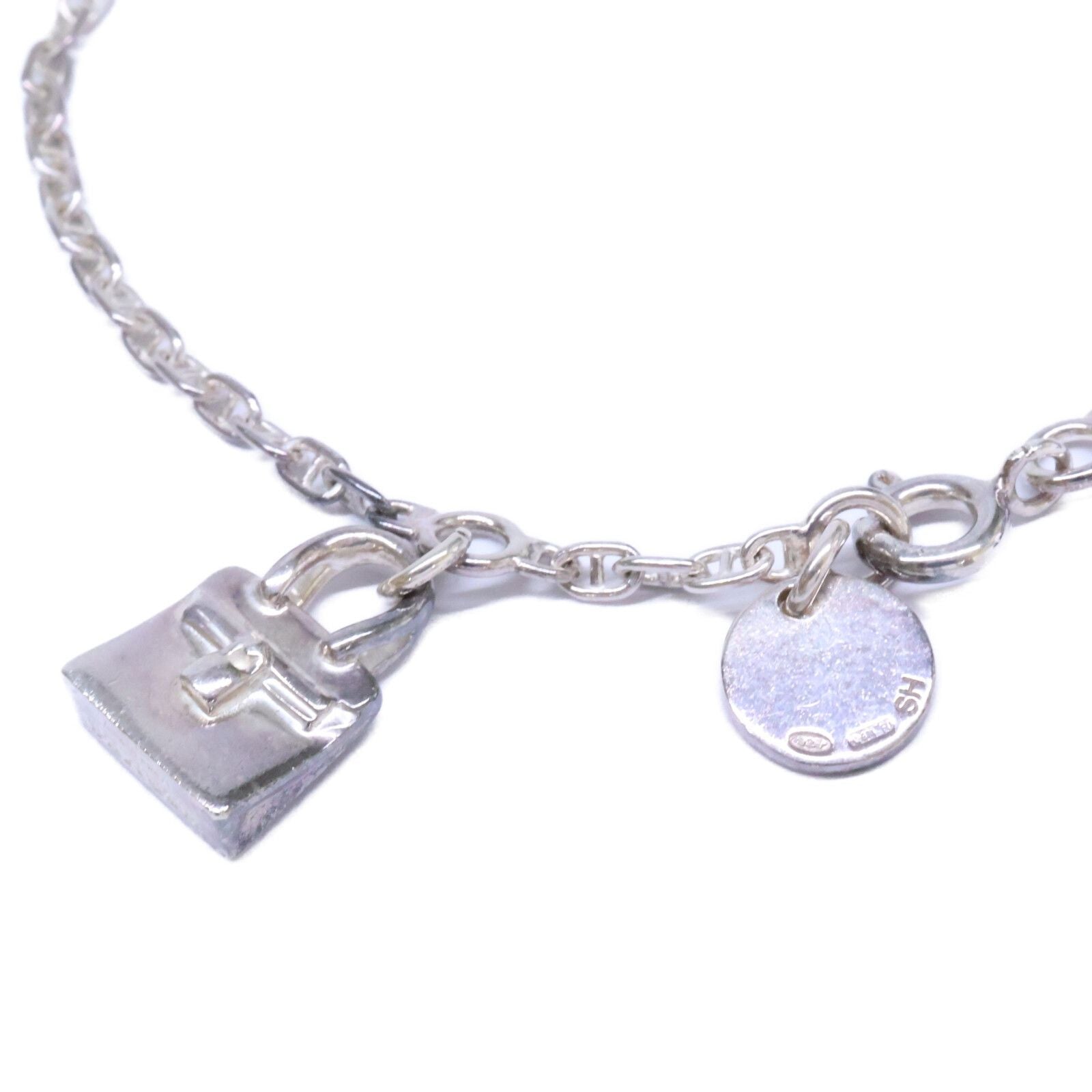 Hermes 925 Amulette Birkin Chaine D'ancre Chain