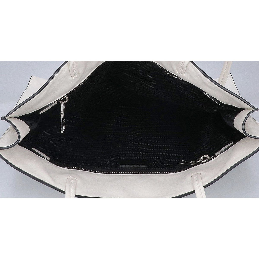 Prada Smooth the Embossed Logo Triangle Plate — view 6