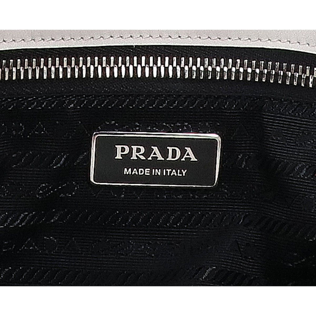 Prada Smooth the Embossed Logo Triangle Plate — view 7